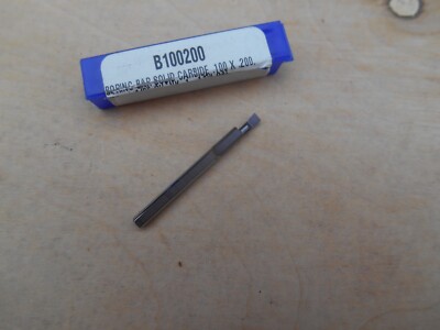 Scientific cutting tools B100200 carbide boring bar .100x.200, 1/8'' shank