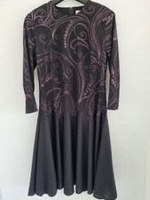 Dress Womens UK14 Black DAMART Sparkly Evening Dress