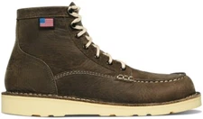 NEW Danner WOMEN's Bull Run Lux Leather Work Boots, Vintage Sterling - 31663