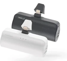 iWALK Small Portable Charger 3350mAh Power Bank Compatible withiPhone 14/14...