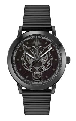 Plein Sport Unisex Uhr Analog Quarz IRON TIGER PSKDA0824 Edelstahl