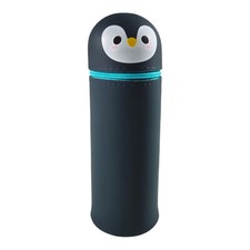 Pinguin Federmappe aus Silikon - Stiftemäppc...