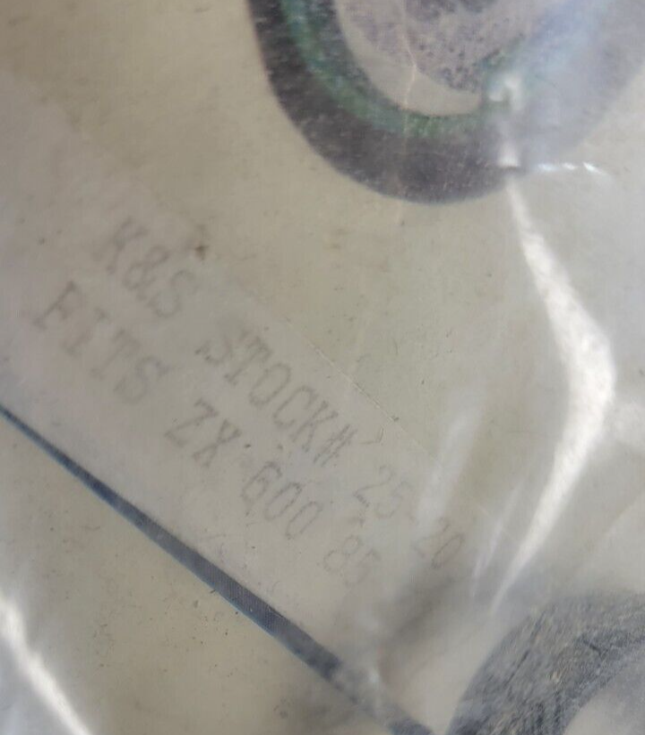 NOS* KAWASAKI ZX (ZX 600) K&S Turn signal indicator lamp light