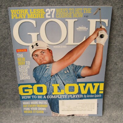Golf Magazine Jan 2015 Vol 57 No 1 Complete Player Jordan Spieth Keegan Bradley