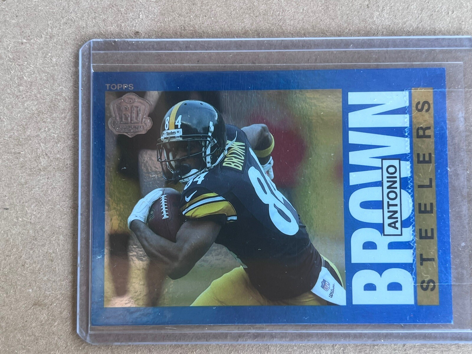 2015 Topps 60th Anniversary Blue Parallel Antonio Brown #T60-AB