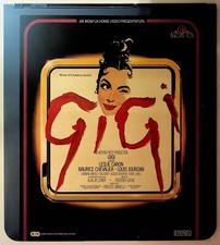 GIGI 1983 CED Leslie Caron MGM/UA MD100050 Vintage C.E.D. 012725WR
