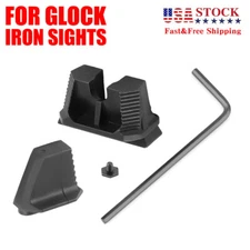 Front & Rear Sights fit Glock 17 19 22 23 24 25 26 27 28 31 32 33 34 35 37 38 39