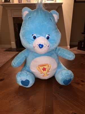Care Bears Blue Champ Bear Trophy Stuffed Plush Animal | eBay