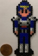 Rolf Phantasy Star Mini Bead Sprite Perler Artkal Pixel Art Sega Genesis