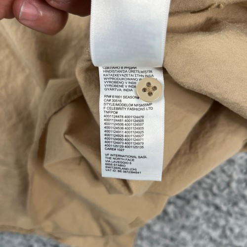 The North Face Shirt Mens XL Brown Woven Geometric Gorp Outdoors Hiking Dad - Picture 13 of 14