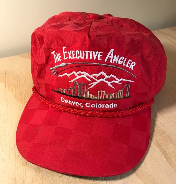 Vintage Fly Fishing Hat FISHING ROT