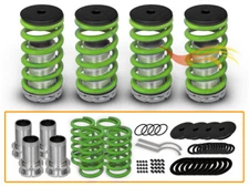 92-95 Mazda MX3 1.6 1.8 COILOVER LOWERING COIL SPRINGS KIT GREEN