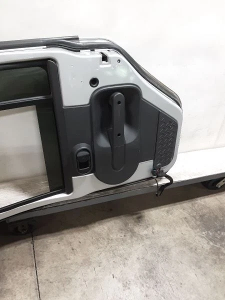 Jeep JK Wrangler OEM pasajero puerta trasera potencia PS2 plata brillante 2007-2010 100216 Foto 4 de 4