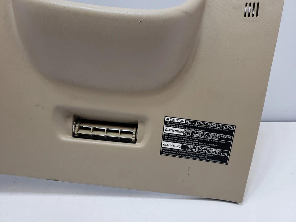 ✅ 98-07 原始设备制造商丰田陆地巡洋舰 J100 Dash 下膝螺栓面板带开关 — 第 4/4 张图片