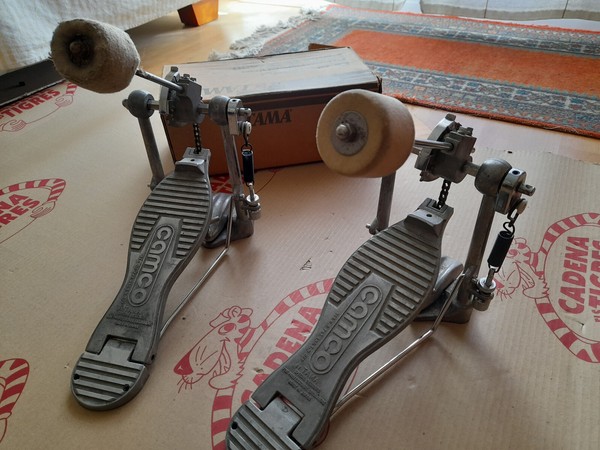 2 pedales bateria camco TAMA