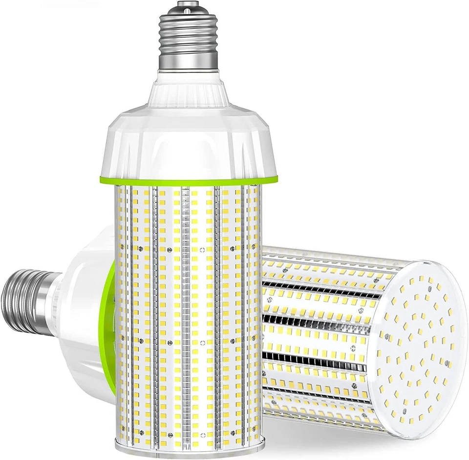 480V LED Corn Light Bulb 120W E39 Base Industrial Grade Cob Bulb 5000K ETL List - Image 2 of 4