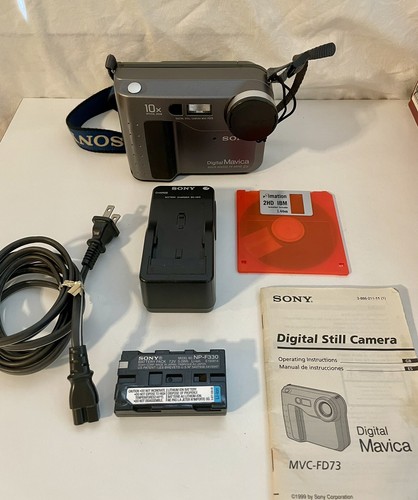 Sony Digital Mavica MVC-FD73 Untested AS-IS - Camera Exchange
