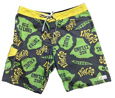 Billabong Andy Davis Board Shorts Recycler Series Swim Trunks 38 Island  Kine