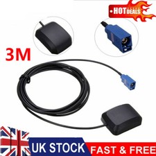 For VW RNS510 MFD2 GPS Sat Nav Aerial Fakra Antenna Magnetic Wire Lead Cable UK