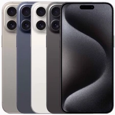 Apple iPhone 15 Pro 128GB 256GB 512GB Unlocked Smartphone - Heavy Scratch