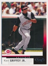 2004 Donruss / Leaf #124 Ken Griffey Jr., Cincinnati Reds, HOF.