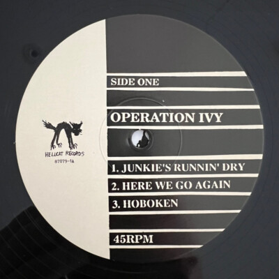 Operation Ivy - Hectic E.P. (12