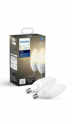 4-PACK Philips Hue Dimming Smart Candle Light E12 White [FULLY FUNCTIONAL]