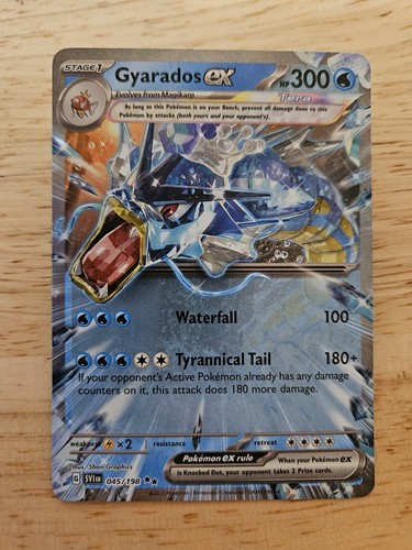 Gyarados ex 045/198 (SVI) Scarlet & Violet Base NM Double Rare Pokemon Card