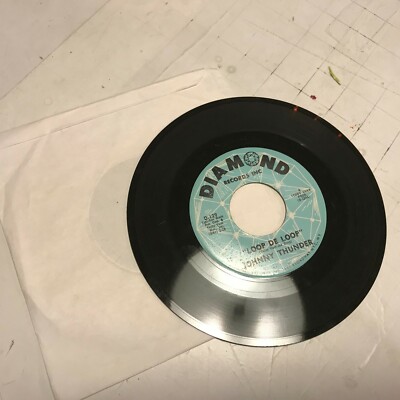 Johnny Thunder Loop De Loop 7'' Vinyl 45 Diamond D-129 US 1962 don't be ashamed!