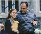 JAMIE LYNN SIGLER SIGNED 8X10 AKA MEADOW WITH DAD TONY SOPRANOS HBO TV SHOW JSA — photo 2