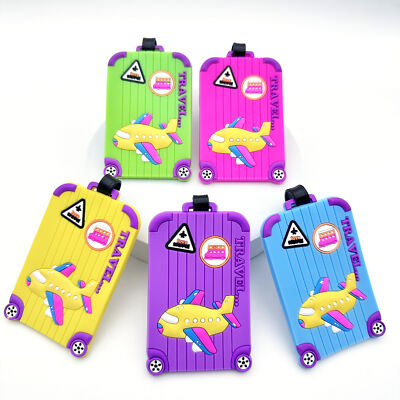 Creative Cartoon Luggage Tags design ID Identifier Tag Address travel Access