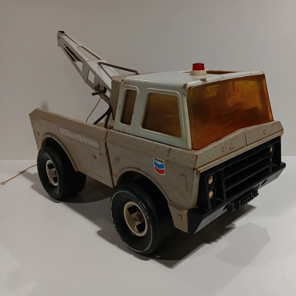 ВИНТАЖНЫЙ ЭВАКУАТОР 1970-х MIGHTY TONKA CHEVRON 24 ЧАСА ОБСЛУЖИВАНИЕ - Изображение 3 из 4