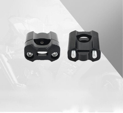 Handlebar Fat Bar Mount Clamps Risers Adaptor 7/8'' 1/8'' Dirt Pit Bike Motorcycle
