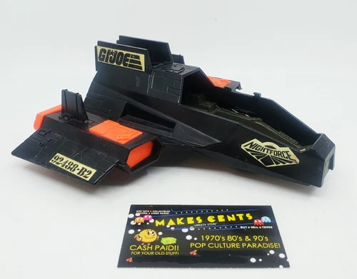 Vintage GI-Joe (1984)  "Night Shade / Night Force" Vehicle - ARAH Hasbro