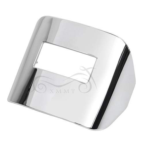 Chrome L&R Tail Light Visor Covers For Harley Tri Glide Ultra Classic FLHTCUTG - Picture 8 of 11