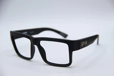 NEW SPY+ OPTICS MONTANA U3SV BLACK RUBBER AUTHENTIC FRAMES EYEGLASSES 54-16