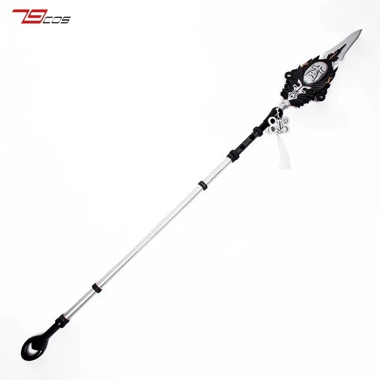 NieR: Automata Cosplay The modesty of White Staff Cane Magic Wand Weapon 180cm - Imagem 2 de 4