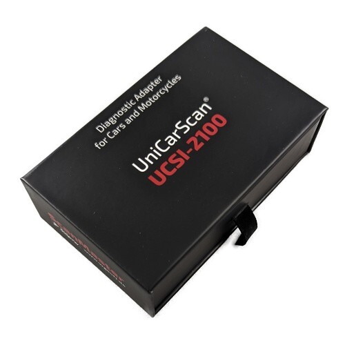 UNICARSCAN UCSI-2100 OBD2 Adapter For BMW Vehicle Motorade Bimmercode Motoscan - Picture 5 of 7
