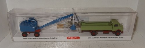 WIKING MBMC Mercedes-Benz L 1113 mit Fuchs Seilbagger 1:87 OVP