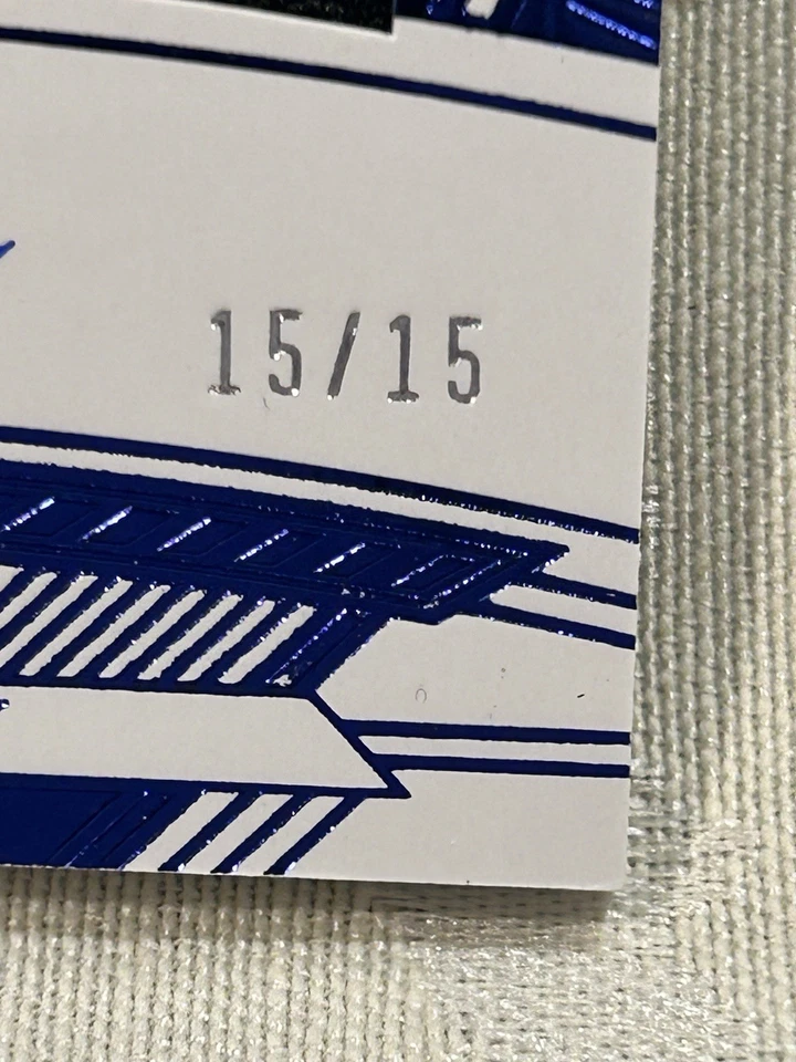 Parche Panini Flawless Buster Posey 2023 en tarjeta ¡Última impresión automática 15/15! 🔥🔥🔥 Foto 4 de 4