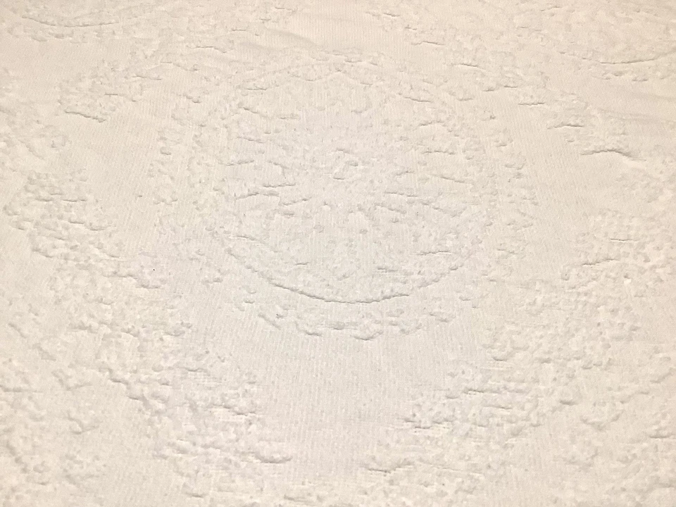 Martha Stewart Matelasse 象牙色 床罩 全 81 X 114 — 第 2/4 张图片