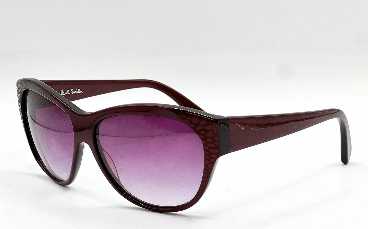 Paul Smith Sunglasses PS-344 GR Shiny Red Square Frame w/ Purple Gradient Lenses Paul Smith Purple Sunglasses for Women for sale | eBay main image 2