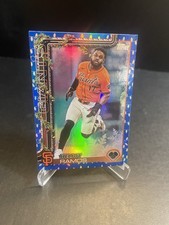 2025 Topps Holiday Heliot Ramos Metallic Blue Lights #H129 Giants-MLB