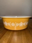 Vintage Pyrex Butterfly Big Bertha Bowl 4 Qt Casserole Dish #664 EUC Near Mint