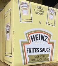 Heinz Frites Sauce Portionsbeutel 100×17 g  ...