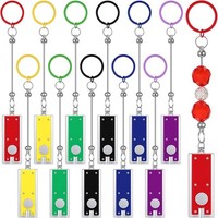 12Er-Set SchlüSselanhäNger Mit Perlen, 12 SchlüSselanhäNger Mit Perlen, Rie8531
