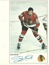 TOUGH  1971 TORONTO SUN JERRY KORAB PRE-ROOKIE CARD - RARE GUARDIAN ISSUE NM/MT