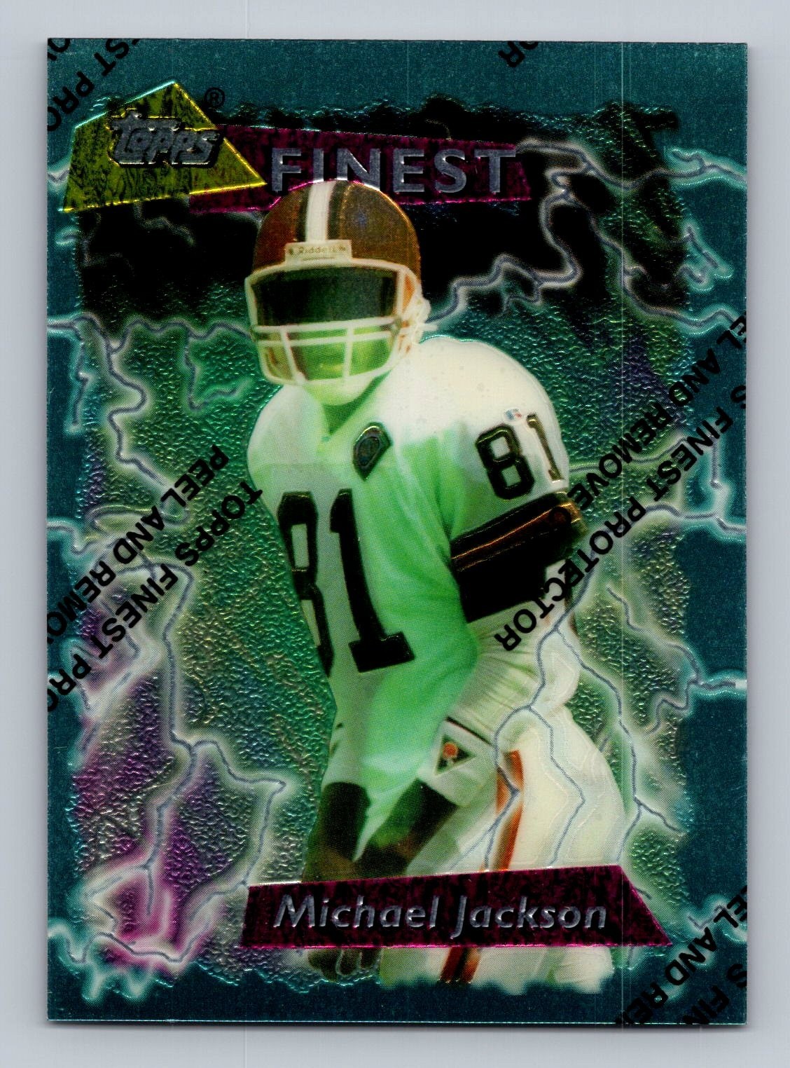 1995 Topps Finest - Michael Jackson #5