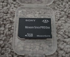 Sony 1GB Memory Stick PRO Duo Card