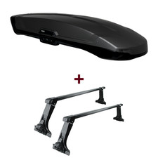 Dachbox Thule Vector L + Dachträger Thule für Mercedes G-Modell Typ W460 neu